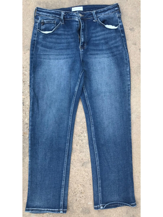KanCan Denim - Carlin KanCan Blue Denim Jeans 15/31 Medium Wash Lite Fade on Thighs and Butt